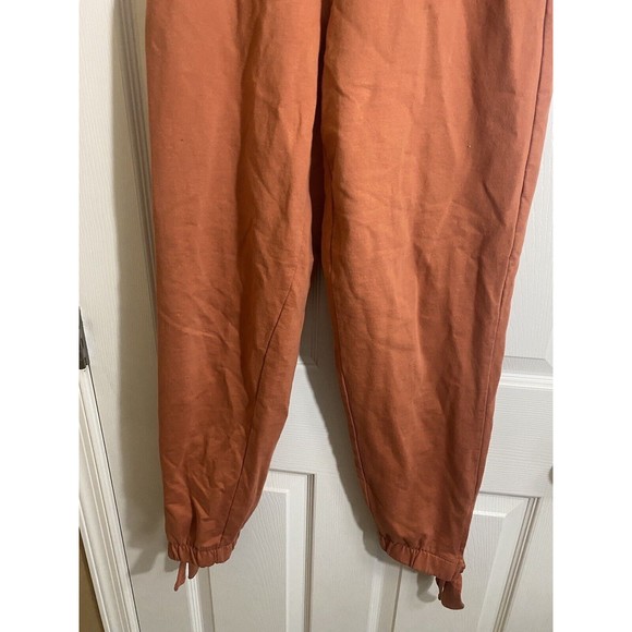Urban Bliss Women’s Orange Sweatpants With Pocket Tie Bottoms Size XXS - Picture 4 of 13